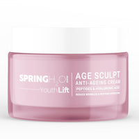 Spring H2O Age Sculpt Anti-Aging Cream – Reduces Wrinkles & Fine Lines | Hydrates & Firms Skin | With Peptides, Hyaluronic Acid | For Youthful, Glowing Skin