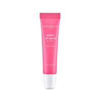 Mirabelle Korea Berry Tinted Lip Balm 10g | Subtle Tinted Korean Lip Balm for Dry & Chapped Lips | Brightens Pigmented Lips | Jojoba Oil, Cherry Extract | Men & Women