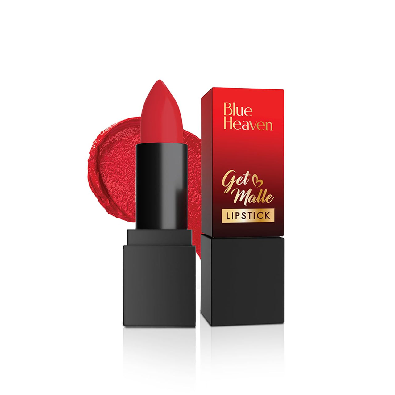 Blue Heaven Get Matte Lipstick | Soft Matte Finish and Lightweight Formula | Intense Pigment | Long-Lasting Lipsticks For Women | 108 | 4GM