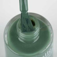DeBelle Gel Creme Finish Nail Polish Green Olivia (Dark Olive Green) 8 Ml - Enriched With Natural Seaweed Extract, Cruelty Free, Toxic Free