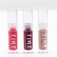 Tint Cosmetics Set of 3 Lipgloss, Honey, Pixie Dust & Berry Pink, Non Sticky, Hydrating, Light Weight, Long Lasting, High Shine & Soft Natural Liquid Lip Gloss For Girls & Women (2.5ml Each)