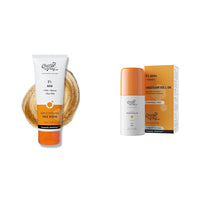 Chemist At Play Gentle Exfoliating Face Scrub with Mandelic Acid & Walnuts for Women & Men | 100ml UnderArm Roll-On with 5% AHA, Lactic Acid & 1% Mandelic Acid Vegan | SLS Free | 40ml