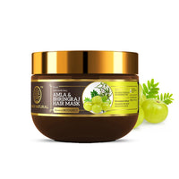 Khadi Natural Powered Botanics Amla and Bhringraj Hair Mask 200gm, Anti-Hair Fall Mask, Paraben, Silicone and Sulphate Free, Suitable for All Hair Types