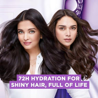 L'Oreal Paris Hyaluron Moisture 3-step Ultimate Hydration kit - Shampoo (340ml) + Conditioner (360 ml) + Night Cream (180 ml)