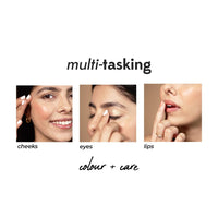 Ruby's Organics Cream Blush for Cheeks & Highlighter Duo Palette- Blusher for Face Makeup, Lightweight Flawless All Day Glow, All Skin Types, Natural &Paraben Free (Peach + Aura) 9g