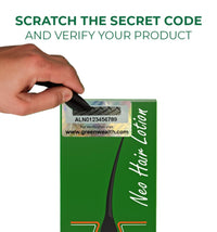 Green Wealth Neo Hair Lotion, 120 ml, Hair Regrowth Treatment, Vitamin B For Hair Growth, Strengthens Damaged Hair Loss And Revitalizes Scalp Hair Care Pack of 3