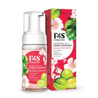 F4S Food for Skin Nourishing Face Foam Cleanser |Rich in Superfoods Kakadu Plum, Chia seeds, Spinach | Vitamin C& Anti-oxidants | Gentle cleansing |Skin Hydration & Brightening | All Skin Types |100ml