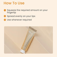 Earth Rhythm Natural Lip Butter With Hyaluronic Acid, For Dry & Chapped Lips, Prevent Dryness, Nourishes Lips For Men & Women - 10g