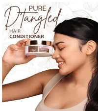 Pure Aatman Hair Mask For Frizzy & Split ends, Shea Butter, Avocoda Oil to Treat Hair Damage & Flaky Scalp, 100gm