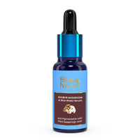 Blue Nectar Rice Water Kojic Acid Face Serum for Pigmentation & Dark Spots Removal | Anti Pigmentation Serum for Face with Mushroom (13 Herbs, 30ml)