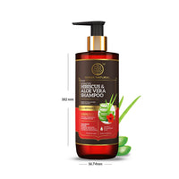 Khadi Natural Hibiscus & Aloevera Shampoo With Reetha & Amla Sulphate Paraben Free - Powered Botanics, 1 Count