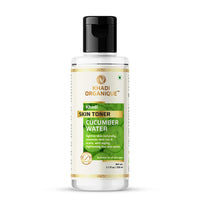 Khadi Organique Cucumber Water Skin Toner For Skin Brightening & Lightens skin (Pack of 2) 420 ml