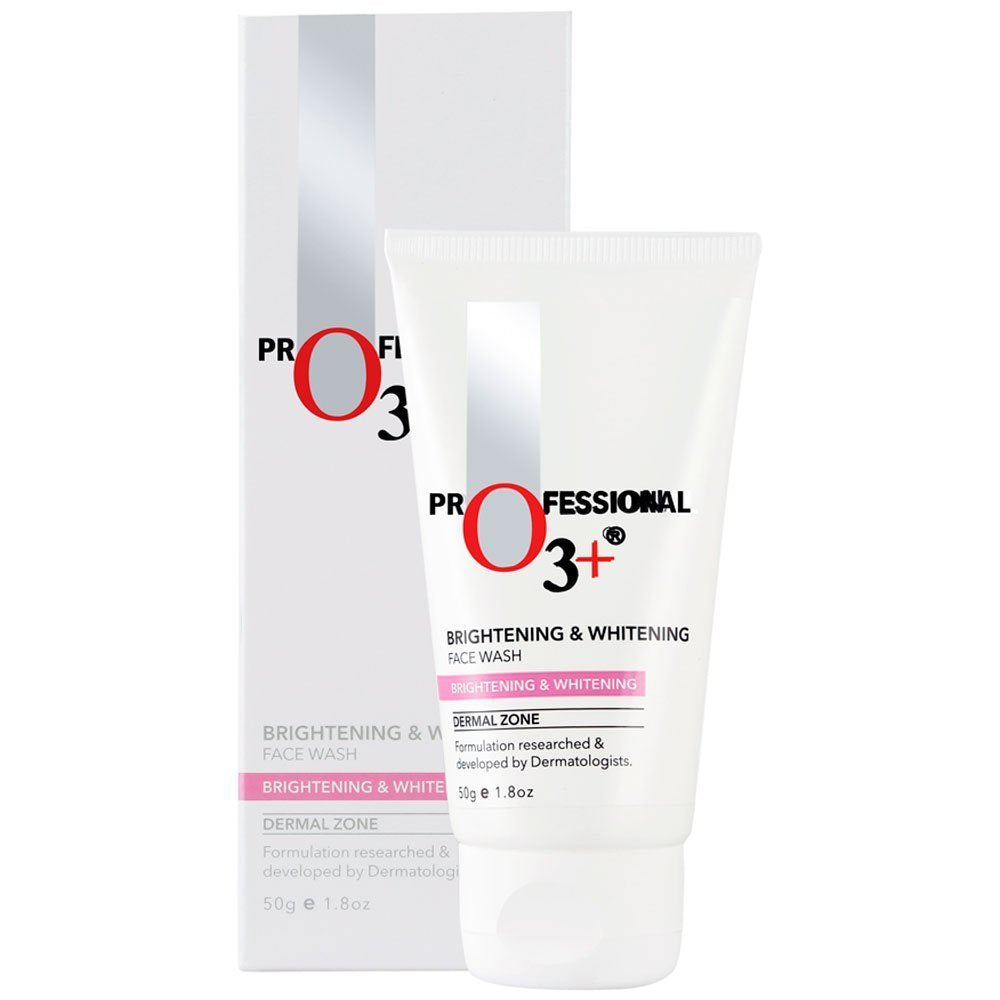 O3+ Brightening & Whitening Face Wash with Cucumber and Aloe Vera Extracts (2x 50g)…