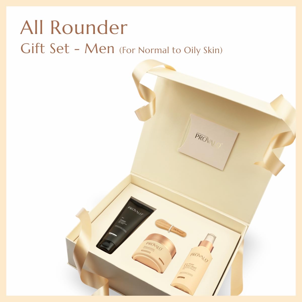 Provalo Men Skincare Gift Set | Diwali Gift Combo Set | Pack Of 3 | Tomato Face Wash For Men - 100ML, Face Toner -110ML,Mask - 100ML | For Normal To Oily Skin