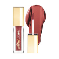 mCaffeine Shades Velvet Blur Matte Liquid Lipstick | 12 Hrs Intense Stay | Lightweight & Non-drying, Blurs Lip Creases | Transferproof & Smudgeproof | 4 ml - Passionate Crimson (Iconic Pink)