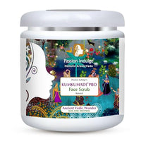 Passion Indulge Kumkumadi oil Face Scrub for glowing skin KUMKUMADI PRO-500 gm, Professional face scrub for all skin type