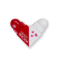 Hilary Rhoda Clear & Tint Lip Balm | Infused with Aloe Vera & Shea Butter | Hydrates & Nourishes Lips | 2 Sided Lip Balm | Glides on lips Smoothly -2.27g*2 (Red Love - Shade 06)