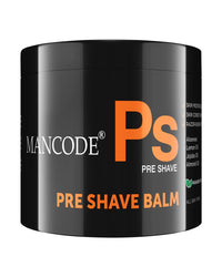 Mancode Pre-Shave Balm for Men | 100gm | Balm Softens your Beard | Provides Razor Glide for a Smooth Zesty Shave | Apply to Prevent Shaving Irritation and Razor Burns | Cut & Irritation Free Shave.