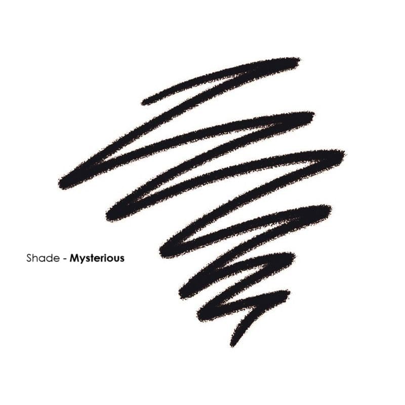FeMent Clean Beauty Aqua Eye Liner, Intense Pigment, Long Lasting, Clean & Lightweight, Water & Smudge Resistant (Mysterious (BLACK))