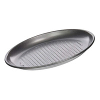 Cuisinart 4 Piece Pizza Pan Set, Mini, Steel Gray Steel Alloy 4 Count (Pack of 1)