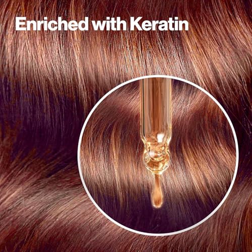 Revlon ColorSilk Permanent Hair Color For Women, Salon Quality Hair Colour at Home with up to 100% Grey Coverage, Pro-Keratin, No Ammonia, Up to 8 Weeks of Colour, Deep Burgundy 3DB (Pack of 1)