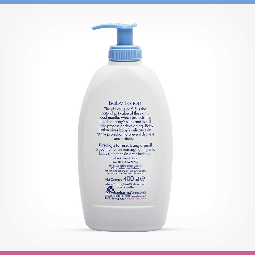 Sebamed Baby Lotion, 400Ml And Sebamed Baby Lotion, 100Ml