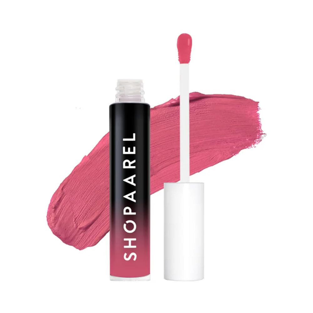 Shopaarel Gloss Love Matte Edition Liquid Lip Gloss For Soft & Dewy Lips Enriched Lip Color For Glossy Look |Lightweight Non Sticky Lip shiner For Moisturizing Lips(NEW) (06)