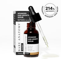 Bare Anatomy Anti Hair Fall Shampoo|5x Hair Fall Control & Growth 250ml | Advanced Hair Growth Serum | 3% Redensyl + 4% Anagain + 3% Baicapil + 1% Capilia Longa | Hair fall control serum | 30mL
