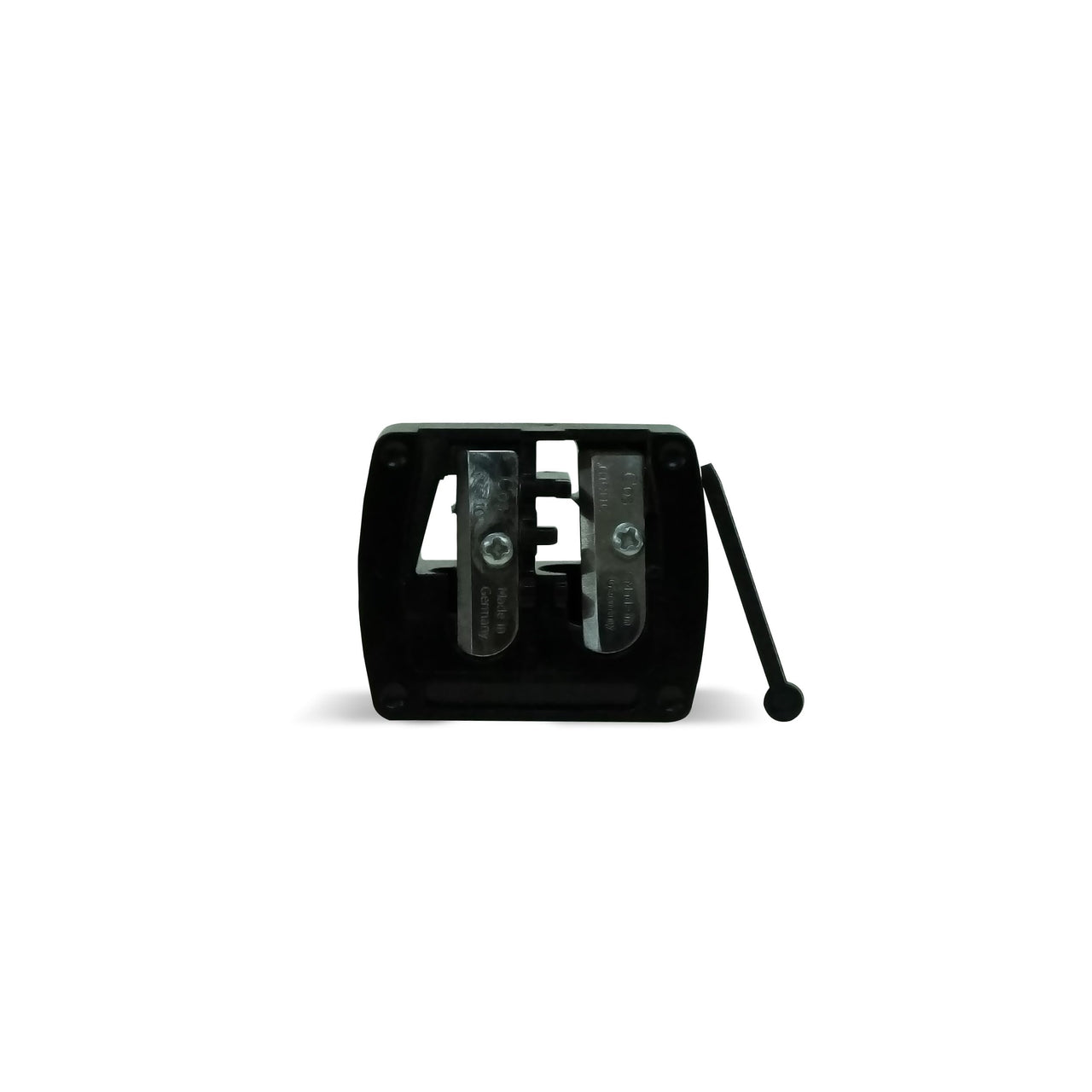 Color Chemistry Cosmetic Sharpener | 2-in-1 Double Barrel Cosmetic Pencil Sharpener for Kajal, Lip Crayon, Concealer and Eyebrow | German Blade for Precise Application