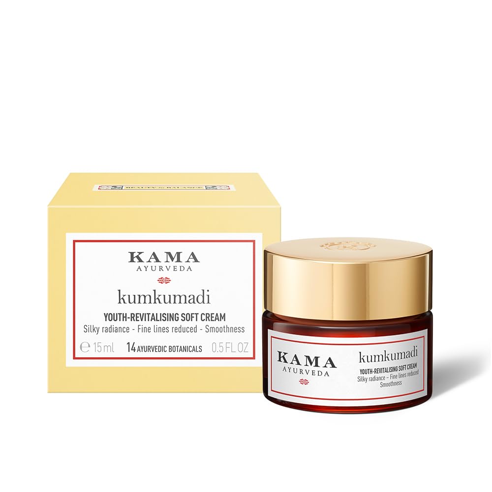 KUMKUMADI YOUTH-REVITALISING SOFT CREAM, 15 ML | Brightening Day Cream| NEW & IMPROVED