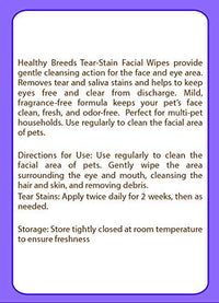 Healthy Breeds Cesky Terrier Tear Stain Wipes 70 Count