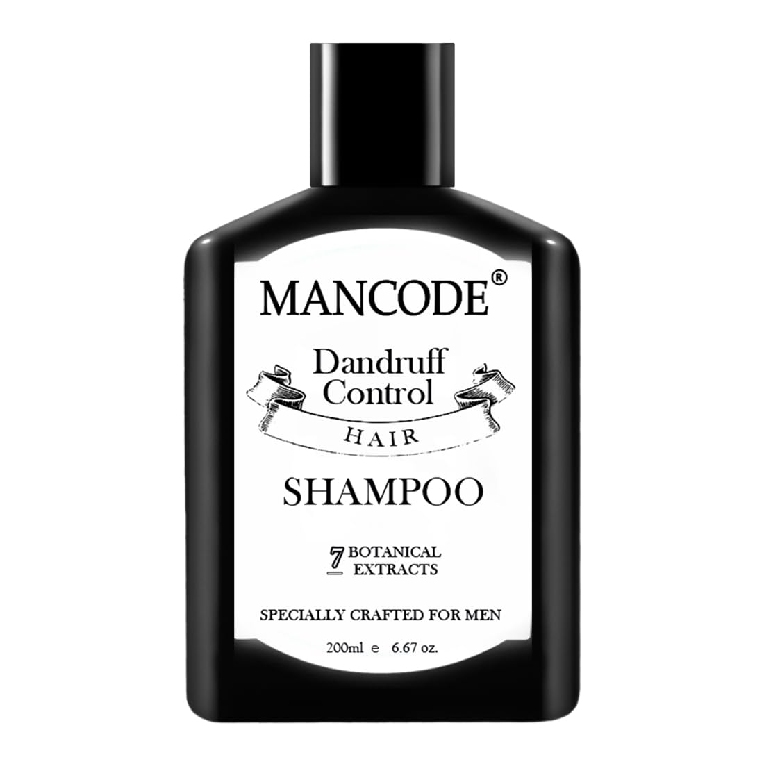 Mancode Anti Dandruff Shampoo for Men Prevent Dandruff Healthier Hair and Scalp Itch Free No Mineral Oil Neem Extract 200 ml Hair Shampoo for Men (Pack of 1)