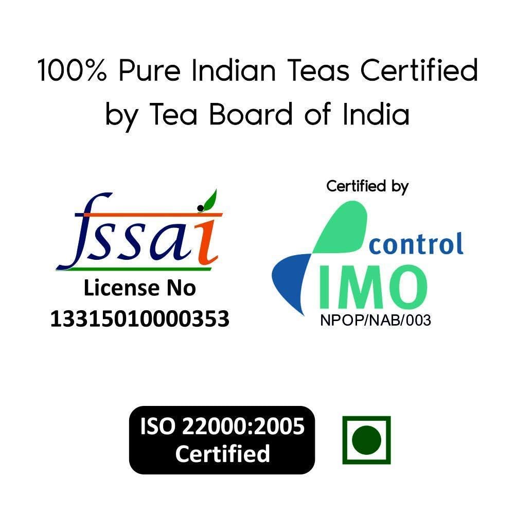 Golden Tips 100% Pure And Authentic Darjeeling Black Tea, Premium Loose-Leaf Tea, Rich Aroma & Delicate Flavor, (100 Gram, 50 cups)