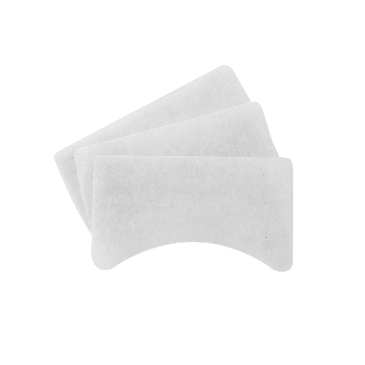 OVENTE 1.5 Liter Electric Deep Fryer FDM1501BR Charcoal and Oil Vapor Replacement Filter Set Pack of 3, White and Black ACPFDM1503, 1.5L