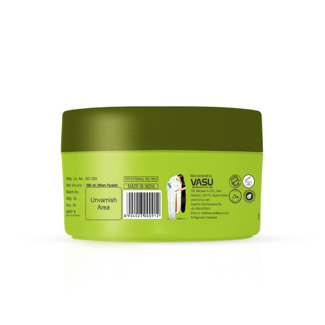 Trichup Keratin Hair Cream, 200ml For Dry Hair, 1 Count