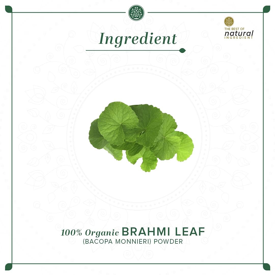 KHADI NATURAL Brahmi Leaf Organic Powder