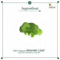 KHADI NATURAL Brahmi Leaf Organic Powder