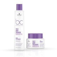 Schwarzkopf Professional New Bonacure Vegan Keratin Range - Treatment(200ml) + New Bonacure Vegan Keratin Shampoo (250 ml) - Clean Combo