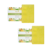 Barva Pure Glycerin Soap Contains Natural ingredients to Pamper your Skin, Luxurious Bathing Soaps for all Skin Types. (Neem Basil Bathing Bar Pack of 2)