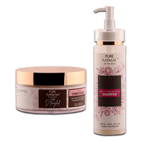 PURE AATMAN Pure Keratin Sulphate Free Anti-Hairfall Shampoo(200ml) with deep nourishment Hair Conditioner (200ml)