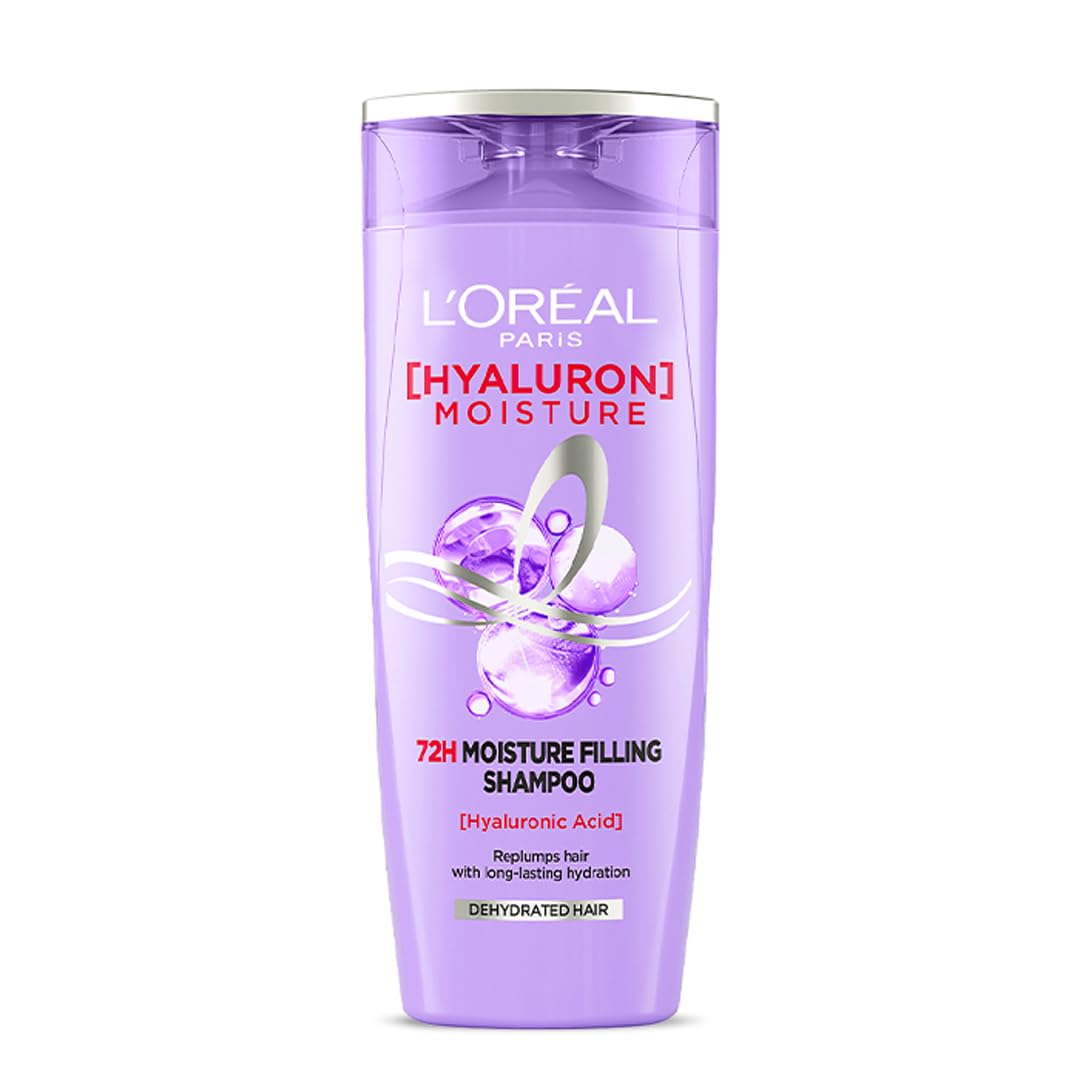 L'Oreal Paris Glycolic Bright Daily Foaming Face Cleanser & L'Oreal Paris Moisture Filling Shampoo Combo