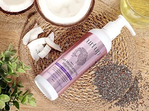 Curl Up Hair Wash Combo with Curly Hair Shampoo And Conditioner - For Dry Frizzy, Wavy & Curly Hair - Sulphate Paraben And Silicone Free (Combo of 2)-400ml
