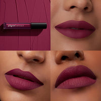 Pilgrim Liquid Matte Lipstick - Wine Spill | Lipstick for Women with Hyaluronic Acid & Spanish Squalane | Transferproof, Long Lasting & Non Drying with Hydrating Ingredients 3gms