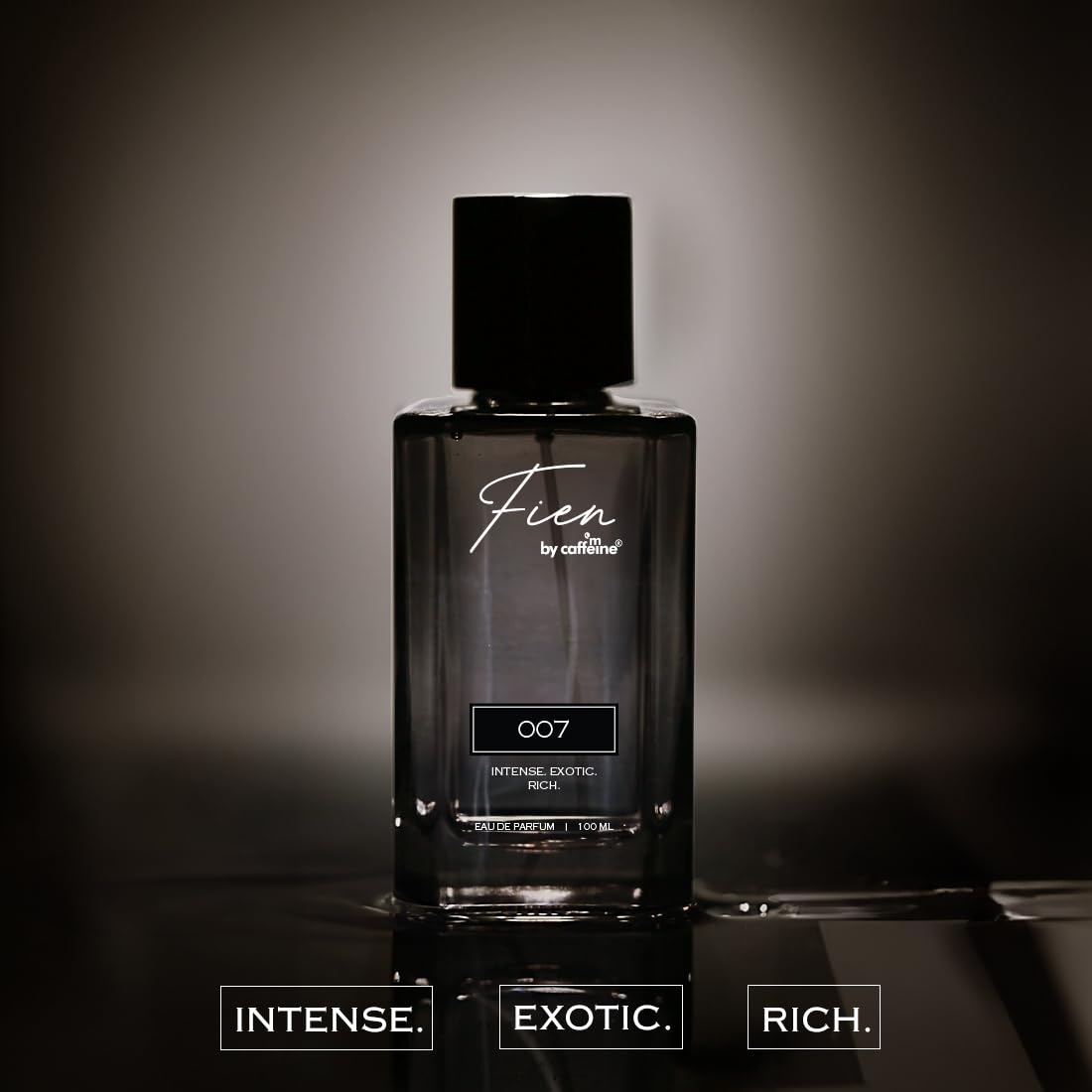 FIEN 007 Perfume for Men | Oriental Oud Scent | 12 Hrs Long Lasting | mCaffeine Fien Perfume | Fien Eau De Parfum with Oud, Sandal & Musk | perfume for men | Solid mCaffeine Premium & Luxurious Perfume - 100ml