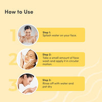 Mylo Ubtan Face Wash - 100gm, Tan Removal & Skin Whitening Face Wash for Acne & Pimples, All Skin Types