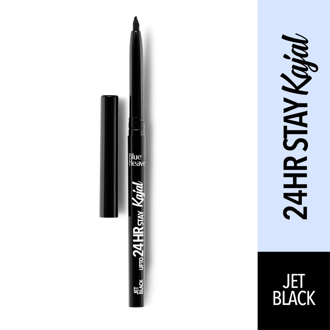 Blue Heaven Mesmerising Eye Kit Combo Pack of 4 | Kajal, Mascara, Eyeliner & Brow Definer |Long lasting, Smudge proof & Waterproof, Matte Finish for naturally fuller look, 0.6gm+9ml