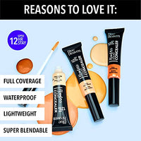 Blue Heaven Flawless Matte Liquid Cream Full Coverage Concealer For Normal Skin, 101, Vanilla, 17Ml, Pack Of 1