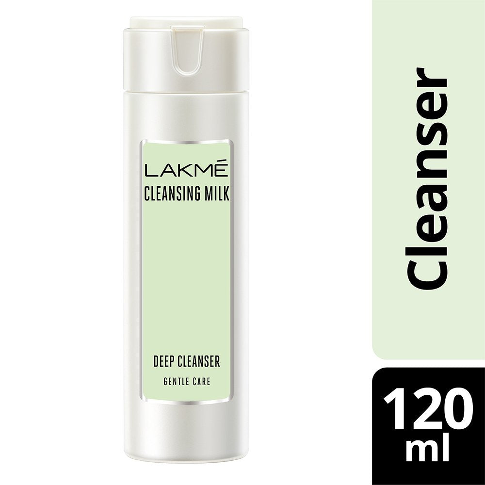 LAKMÉ 9 To 5 Complexion Care Face Cc Cream, Beige, Spf 30, 30 G & Lakme Gentle & Soft Deep Pore Cleanser, Cleansing Milk For Soft And Glowing Skin, 120 Ml