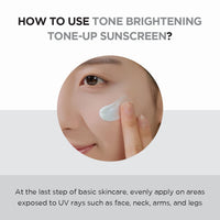 SKIN1004 Madagascar Centella Tone All Skin Brightening Tone-Up Sunscreen 50ml,50 SPF