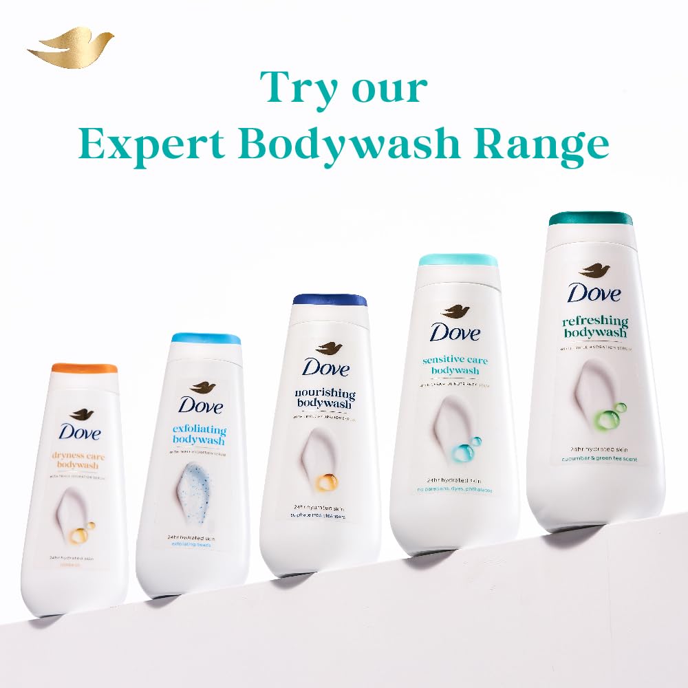 Dove Sensitive Care Bodywash with Triple Hydration Serum, 300ml